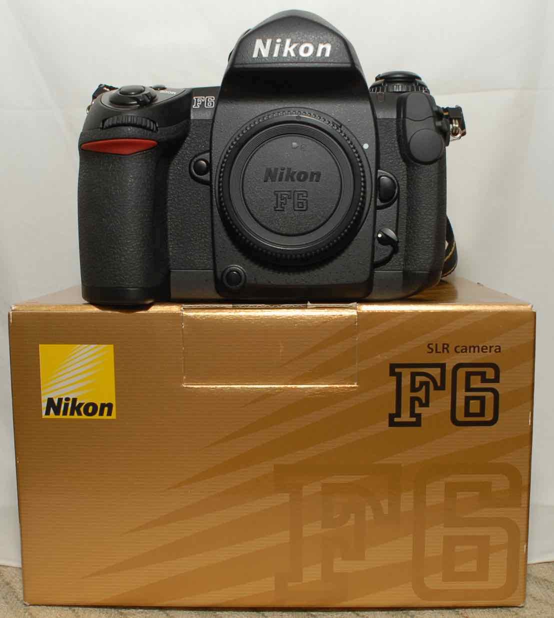 FS: Nikon F6 Film Camera - MB-40 Grip + Accessories - Classifieds
