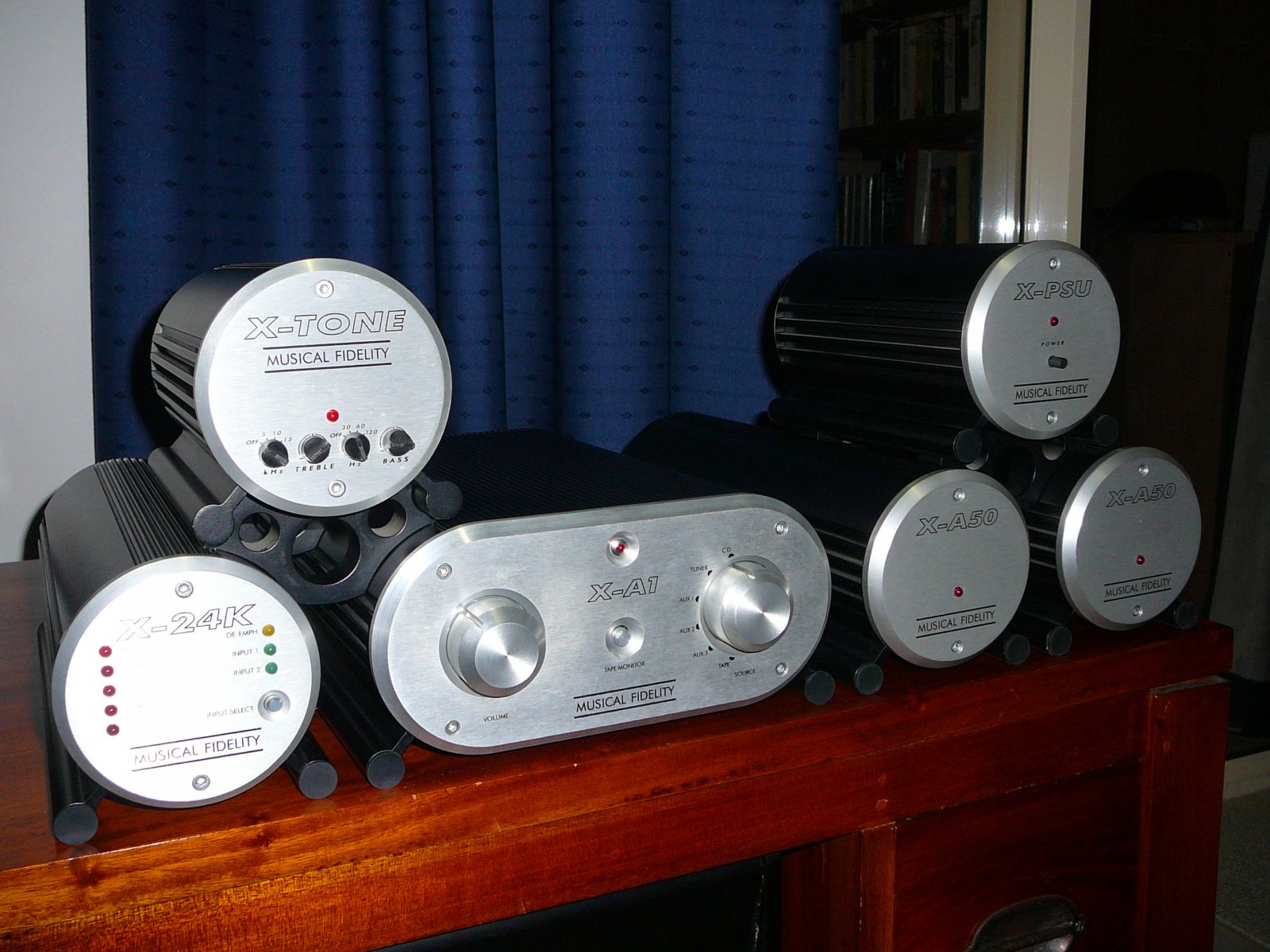 SOLD: FS: Musical Fidelity X-A50 Monoblock Amps, X-PRE Pre-Amp and