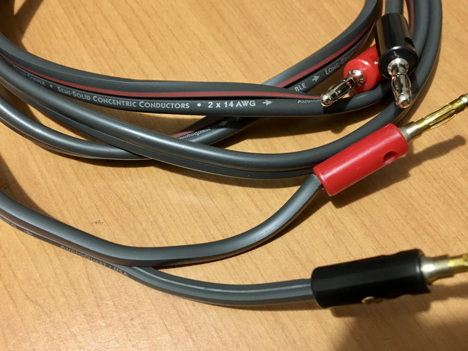 FS Audioquest X2 speaker cables 2.0m ﻿ Stereo, Home Cinema