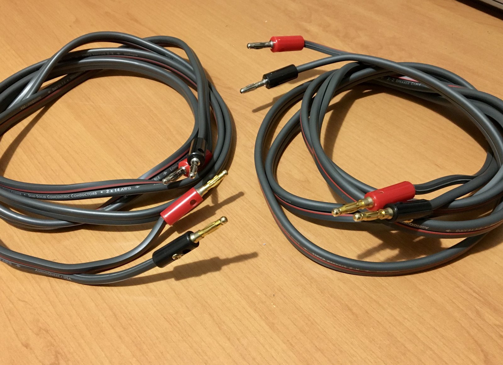 FS Audioquest X2 speaker cables 2.0m ﻿ Stereo, Home Cinema