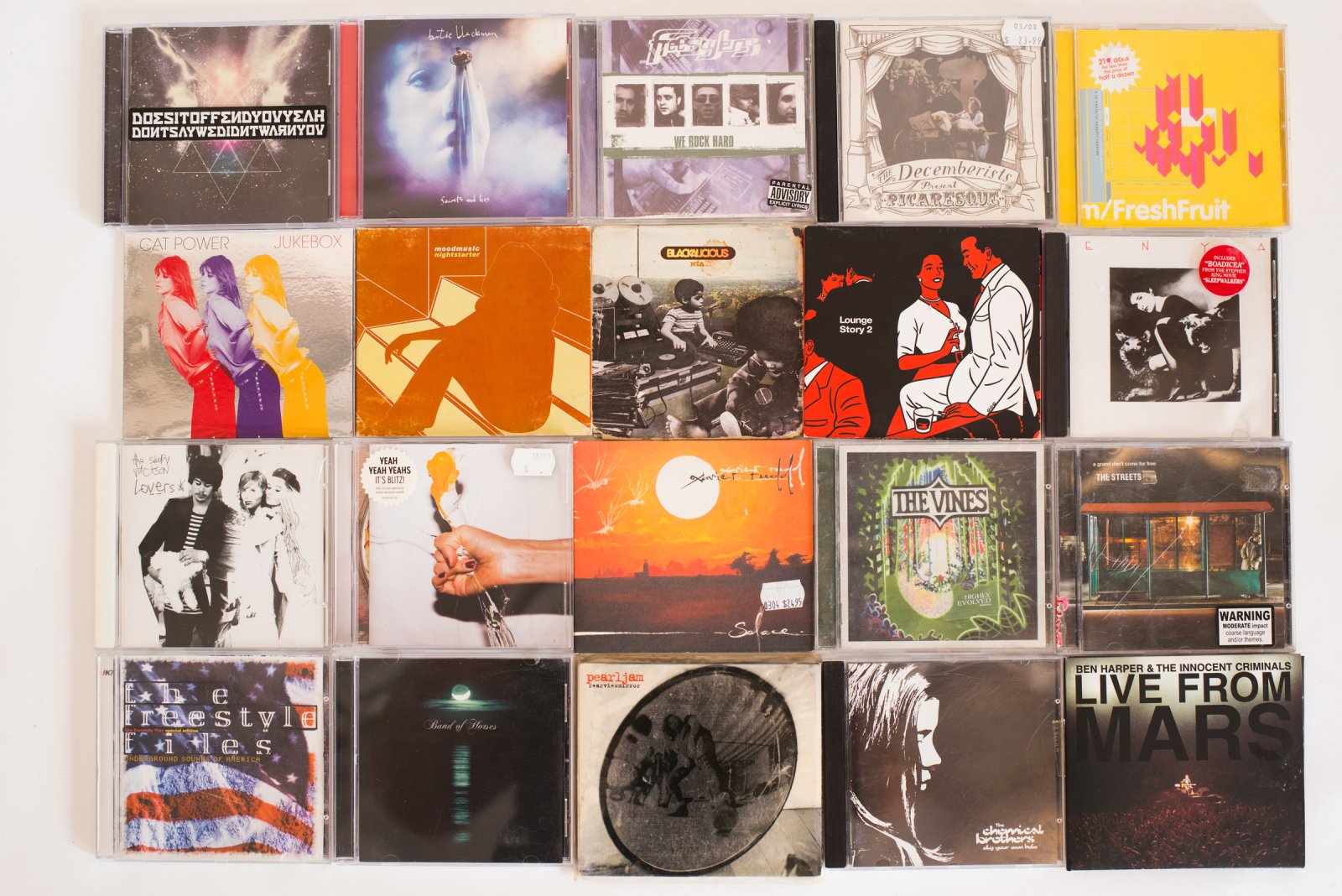 CD Collection for Sale Rock, Indie, Electronic ﻿ Vinyl, CD, and Bluray