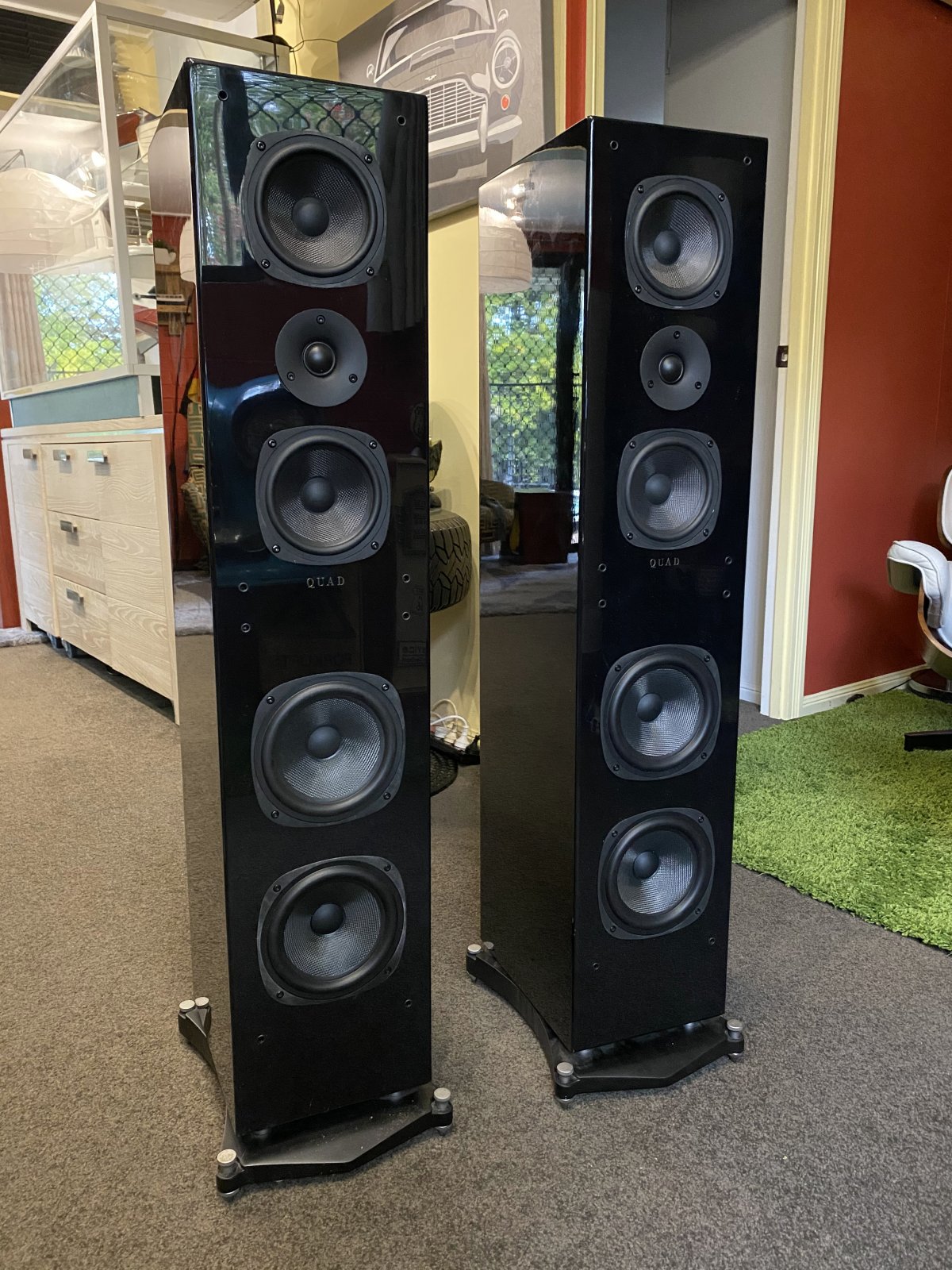 SOLD: SOLD: FS: Quad 25L in Gloss Black - Stereo, Home Cinema ...
