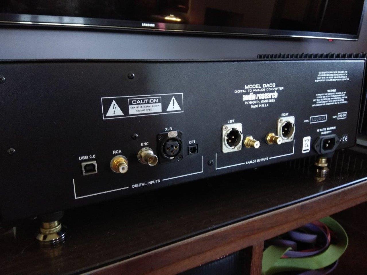 FS: Audio Research DAC8 - Stereo, Home Cinema, Headphones