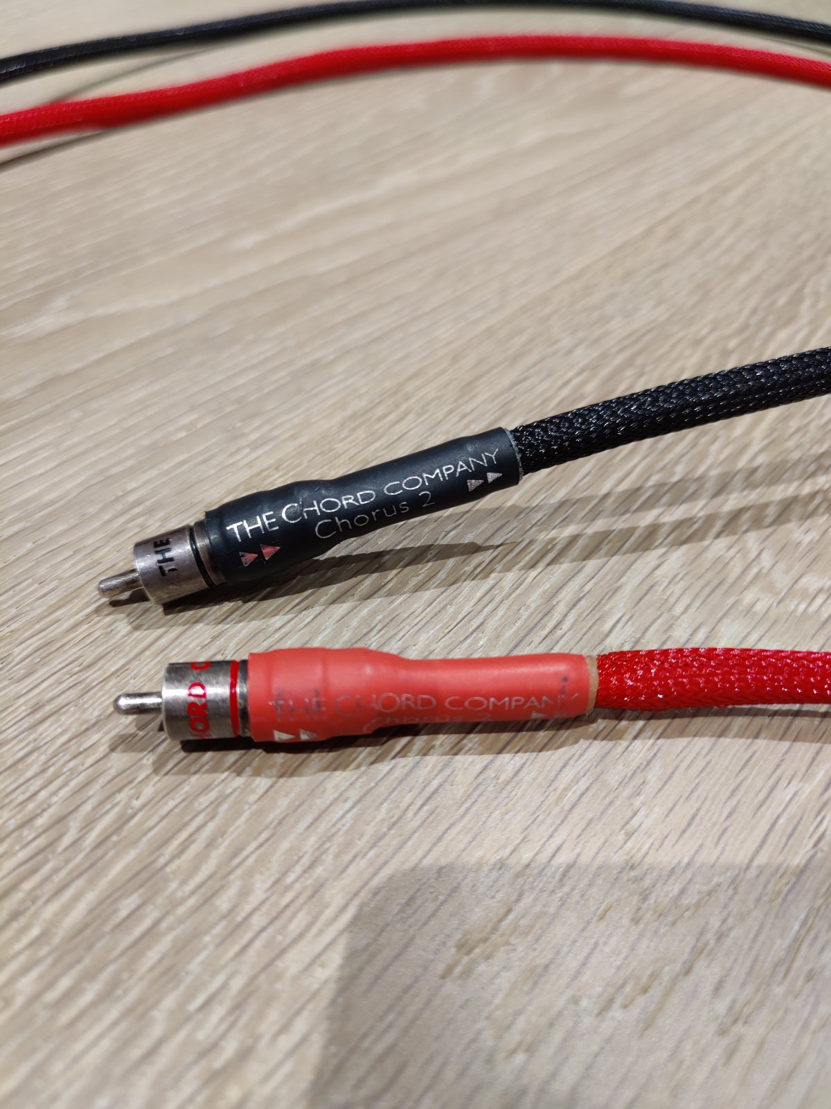 SOLD FS The Chord company Chorus 2 RCA cable 1m. pair ﻿ Stereo, Home