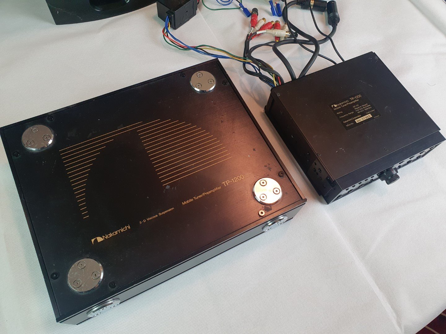 FS: Nakamichi TP1200 Flagship Vintage Car Head Unit and Pre