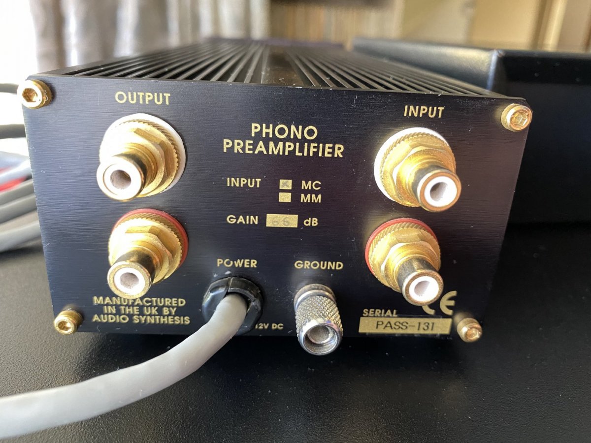 SOLD: FS: Audio Synthesis Passion phono stage - Stereo, Home Cinema ...