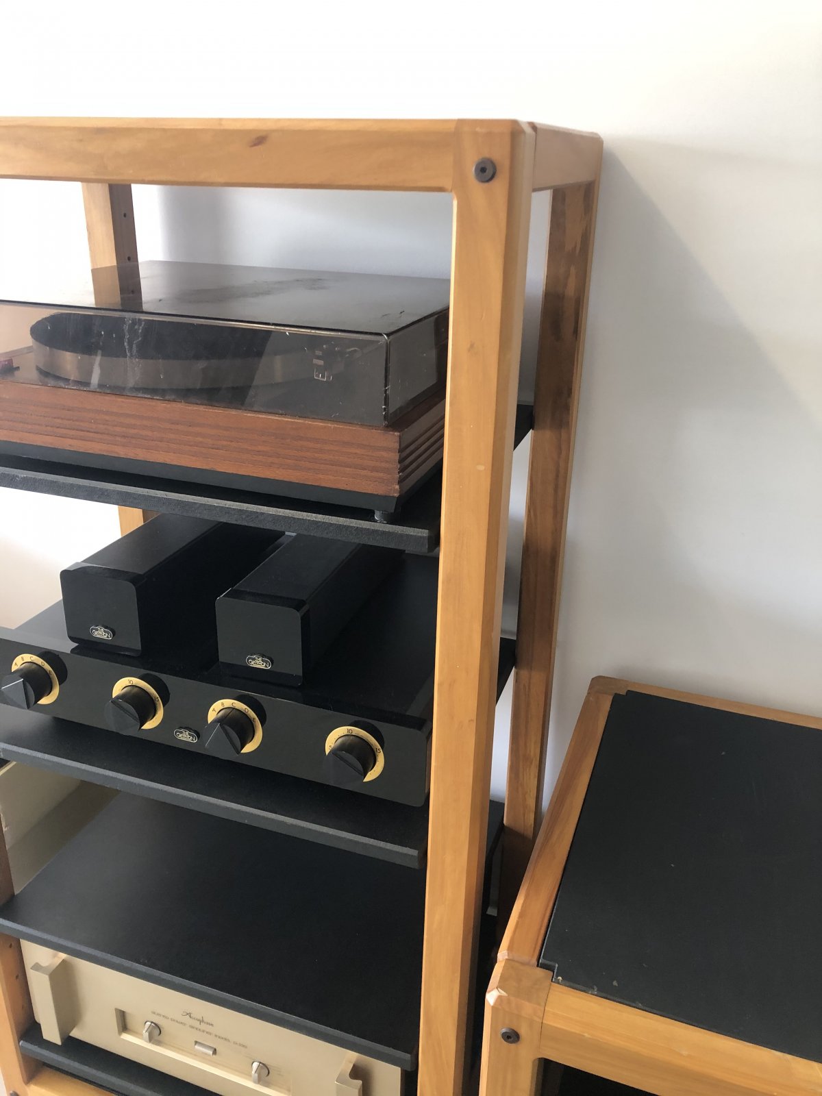 Serious Racks SOLD: FS: Serious Racks Rimu Timber Hifi stands - Stereo, Home Cinema ...