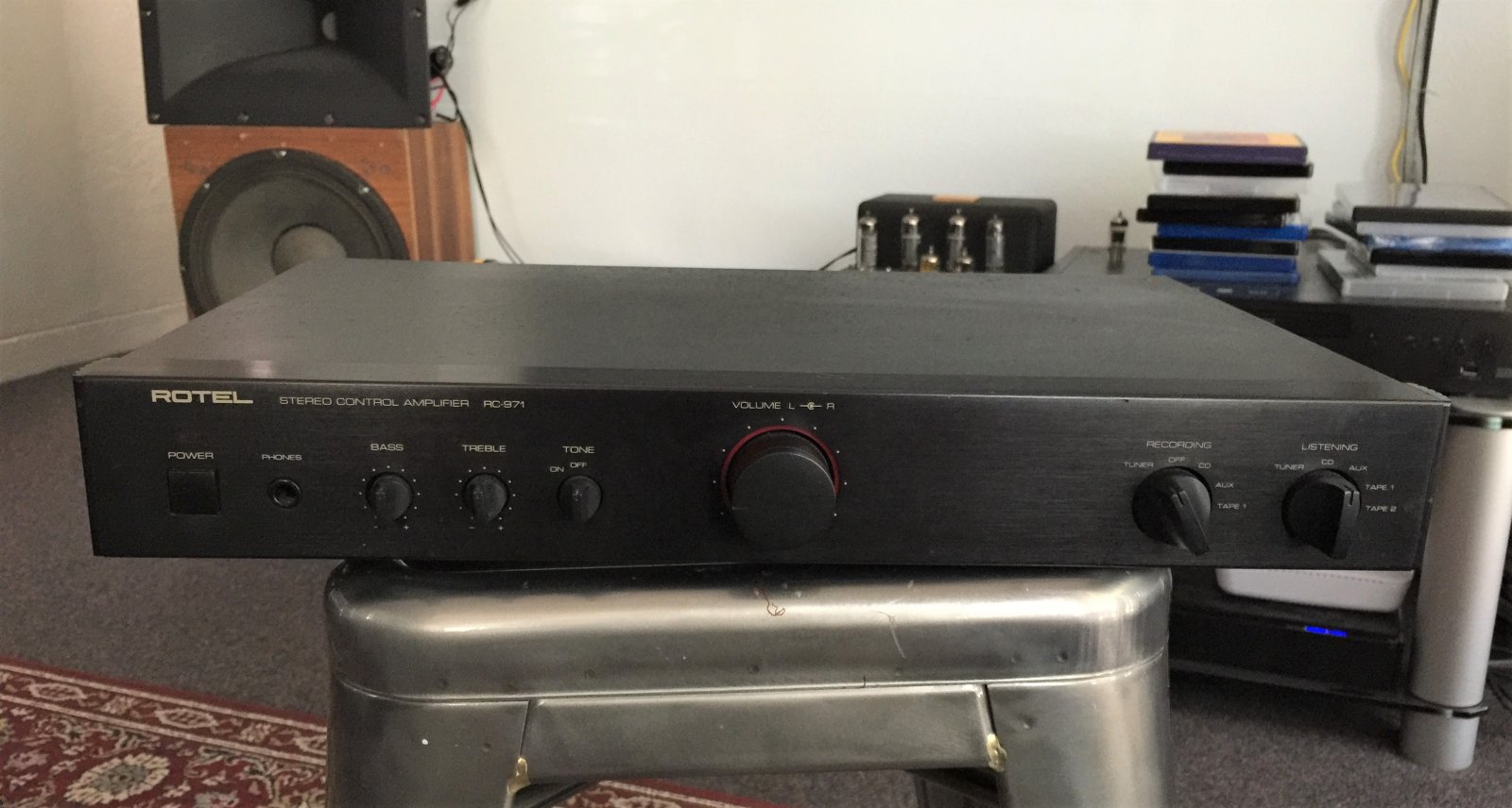 Rotel Amplifier Combo: RB981 RC971 RSP960AX - Stereo, Home Cinema ...