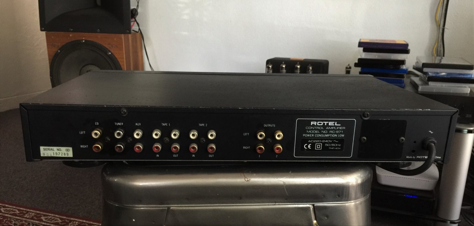 Rotel Amplifier Combo: RB981 RC971 RSP960AX - Stereo, Home Cinema ...