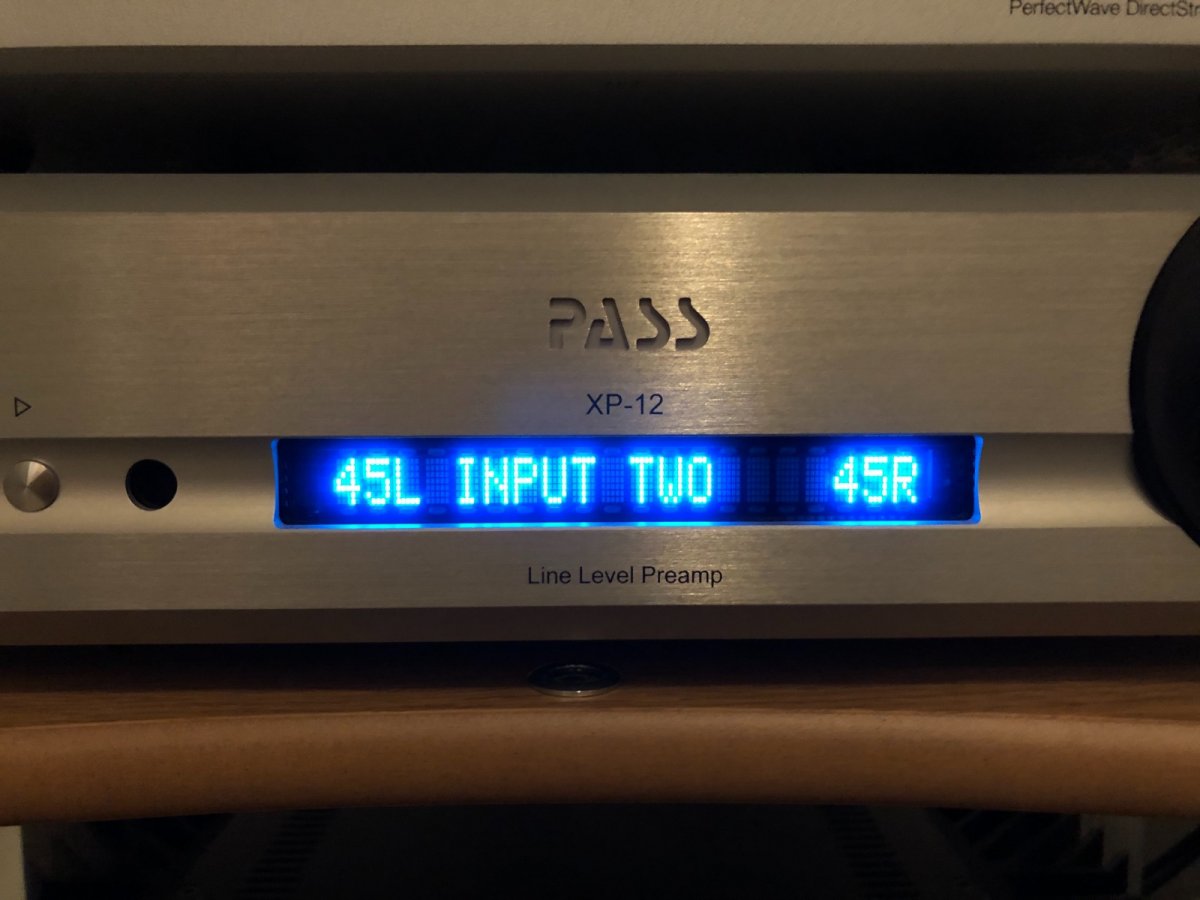 FS Pass Labs XP12 Preamplifier Stereo, Home Cinema, Headphones