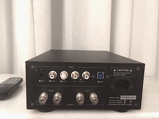 SOLD: FS: QULOOS QLS HIFI QA690 160W2 DSD Pure Full Digital Audio DAC ...