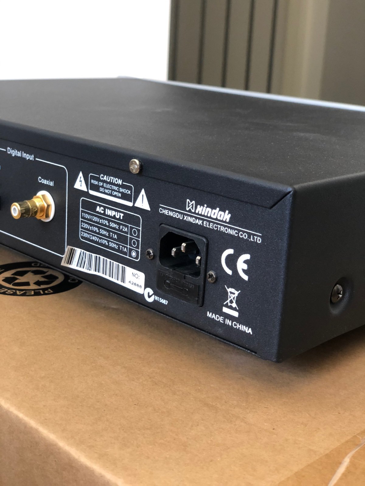 SOLD: FS: Xindak DAC 5 Tube & Solid State DAC 24/192 kHz |﻿ Stereo ...