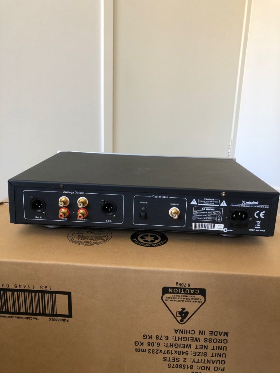 SOLD: FS: Xindak DAC 5 Tube & Solid State DAC 24/192 kHz |﻿ Stereo ...