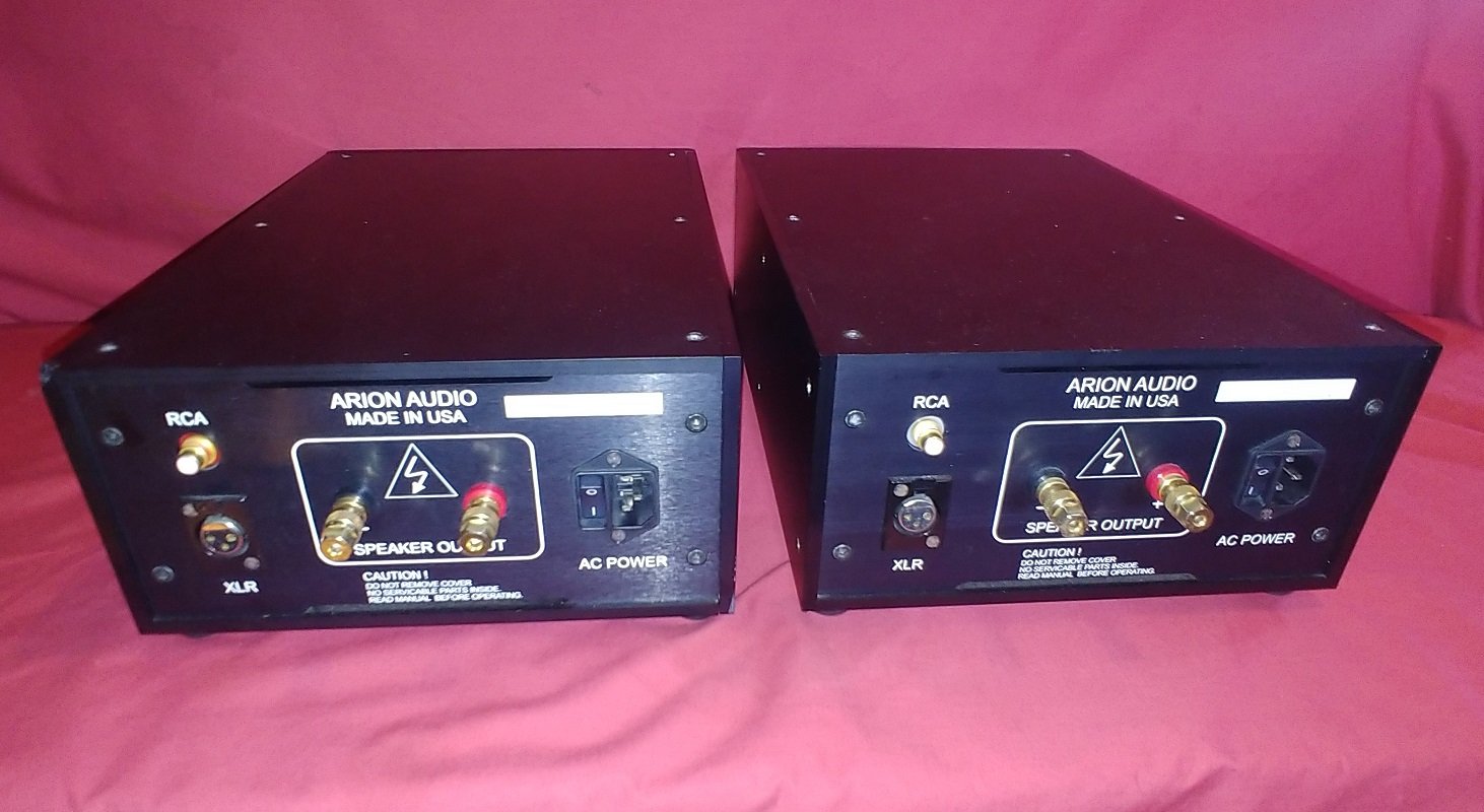 FS Further Price Drop Pair of Arion HS 500 Monoblock Amplifiers
