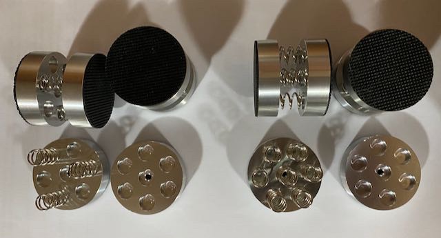 SOLD: FS: 12 x Aluminium Spring Isolation Feet, Silver - Hi-Fi and ...
