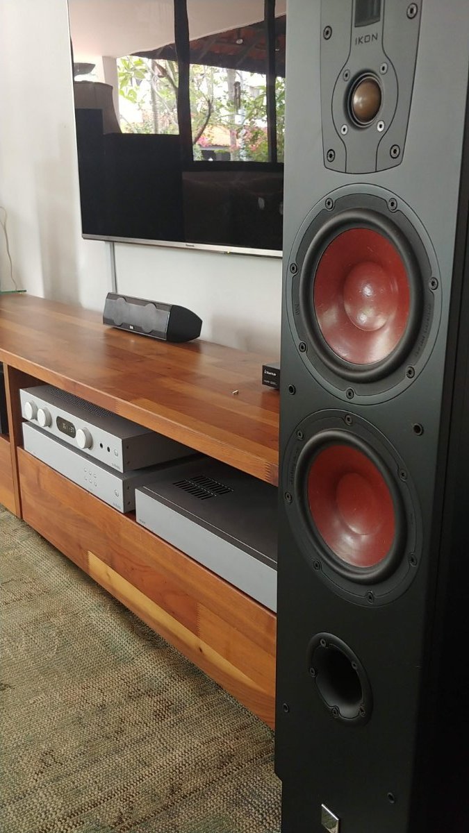 FS Dali Ikon 6 Mk2 Speakers (Black) Stereo, Home Cinema, Headphones Components