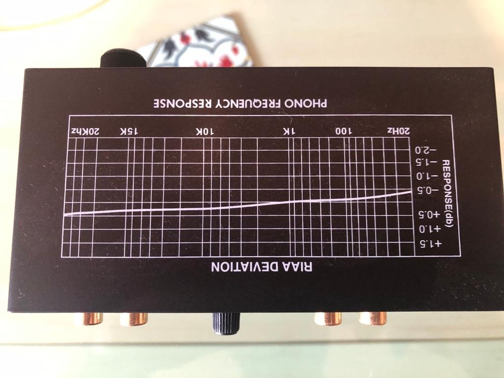 Préampli Phono TCC TC-750LC - Pour Platine Vinyle, Réglage De Volume, Entrée MM - 5