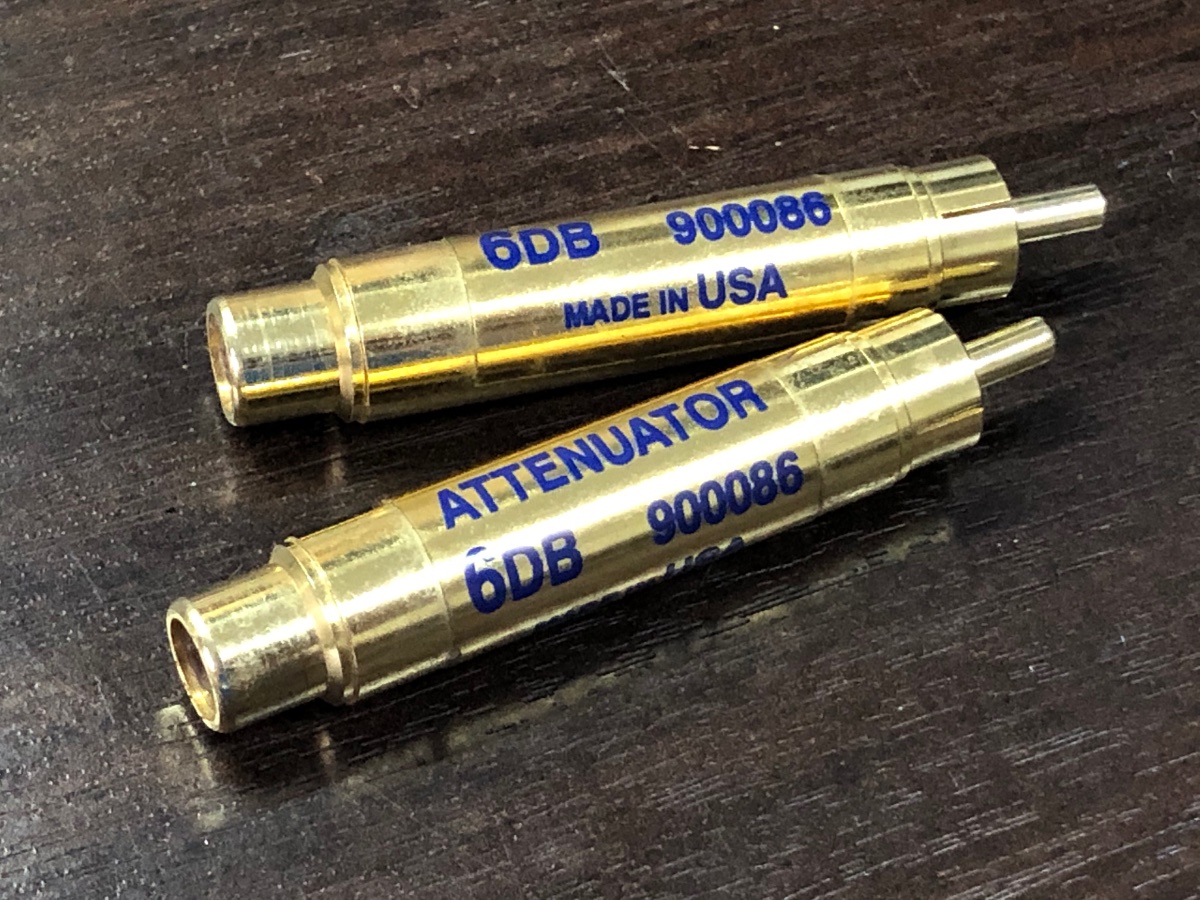 FS: Harrison Labs 6 dB RCA Line Level Attenuator Pair - Hi-Fi and ...