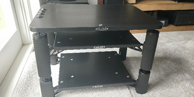 SOLD: FS: Solid Tech Hybrid Equipment Rack - Hi-Fi and Cinema Cables ...