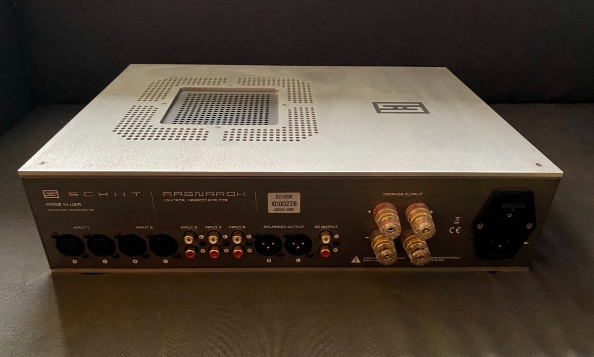 SOLD: FS: Schiit Audio Ragnarok V1 Headphone and Speaker Amplifier ...