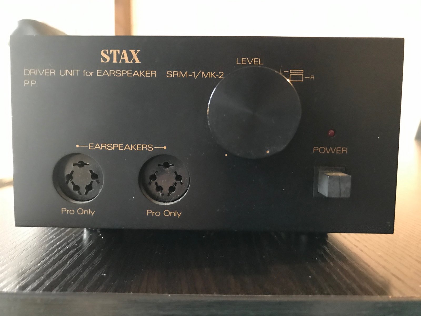 ヘッドホン STAX  SRM-1/MK-2 Professional Stax SRM-1 / MK-2 Professional Electrostatic Headphone Amplifier