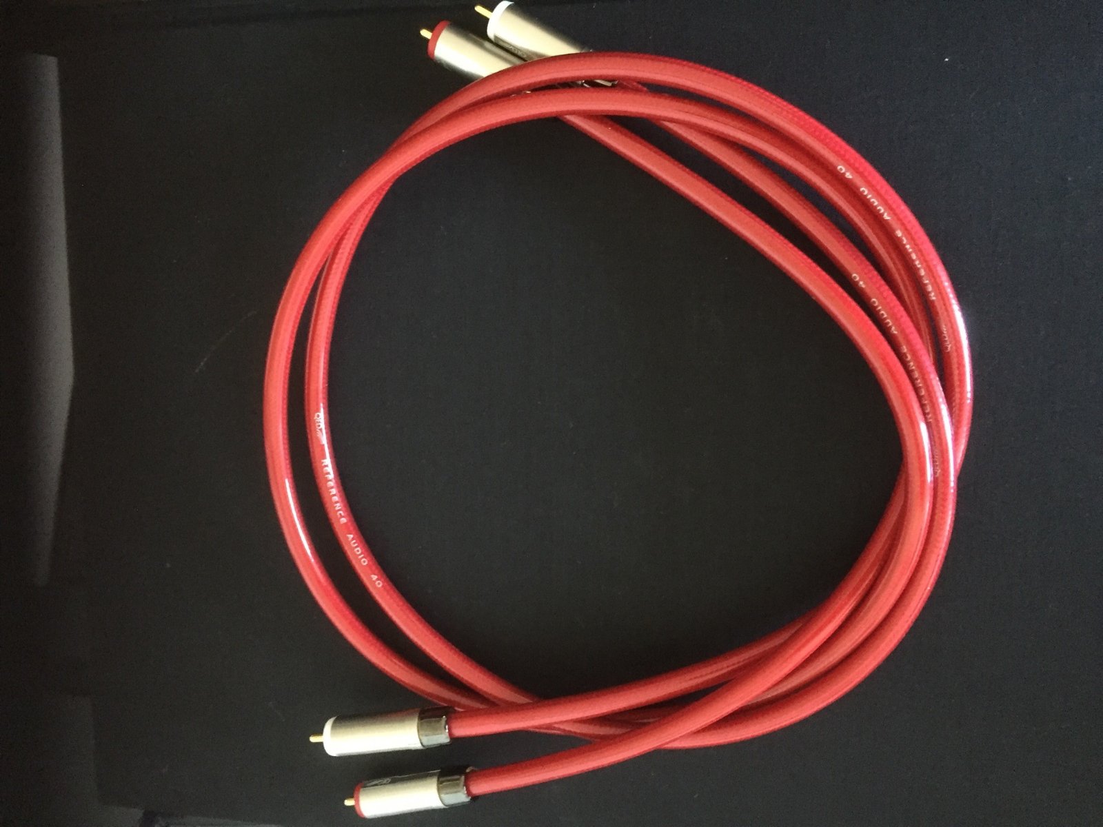 RCA Interconnects QED Reference Audio 40 1 Pair ( 2 cables) ﻿ Hi