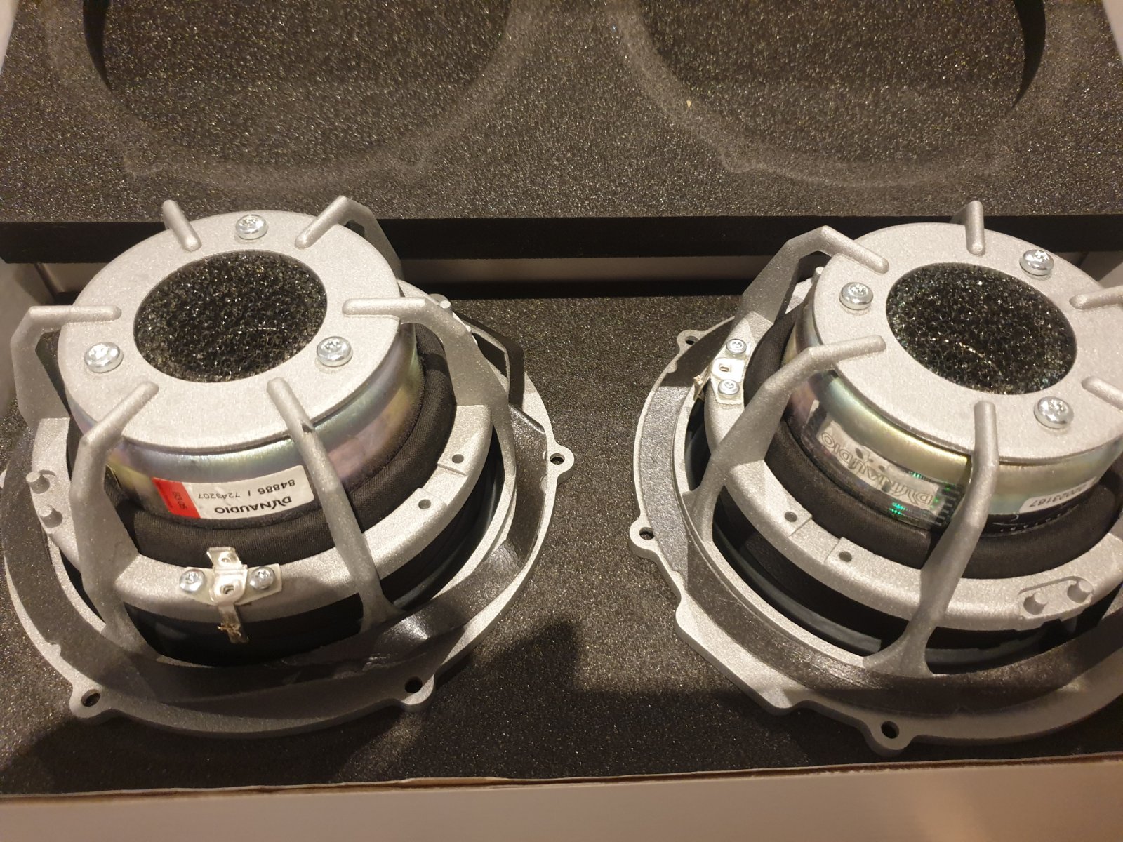 【正規品】DYNAUDIO Esotar2 650 ウーファー 2個セット 2 Pcs of MeloDavid Audio esoter2 650Nd 6.5inch MSP cone