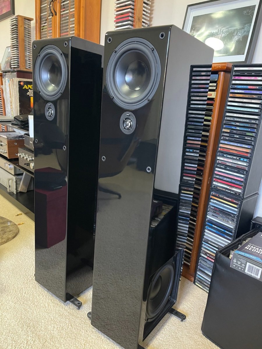 FS Brisbane NHT ST4 3 way floor standing speakers ﻿ Stereo, Home Cinema, Headphones Components
