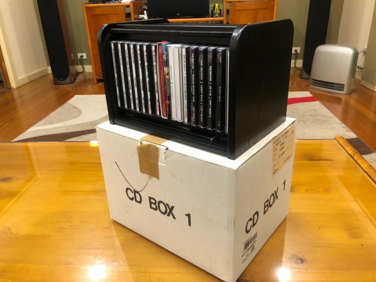 SOLD: FS: Beatles Original CD Box Set (mint) |﻿ Vinyl, CD, and Blu-ray