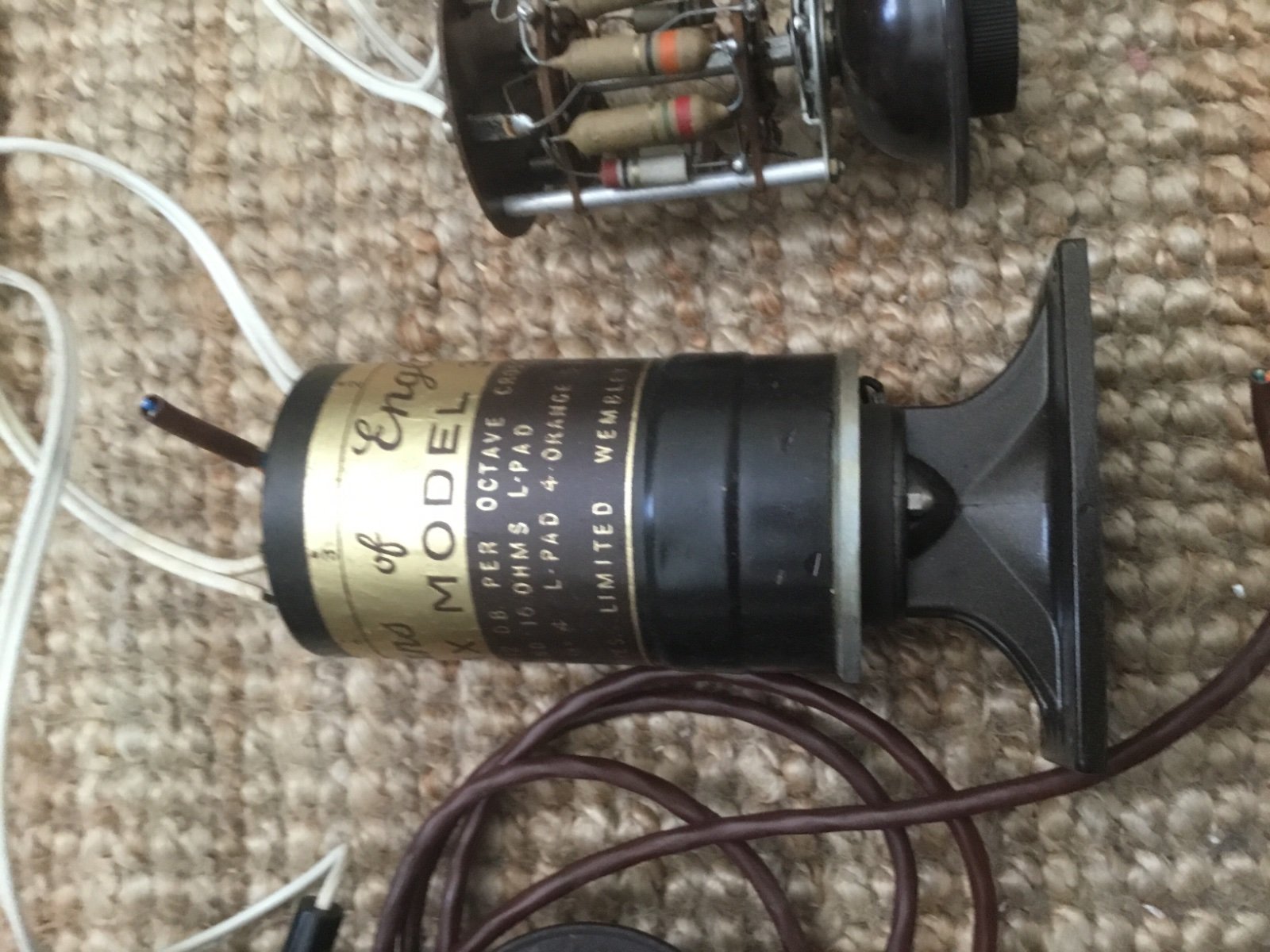 60's Goodmans Trebax 100 ヴィンテージツィーター Goodmans Trebax