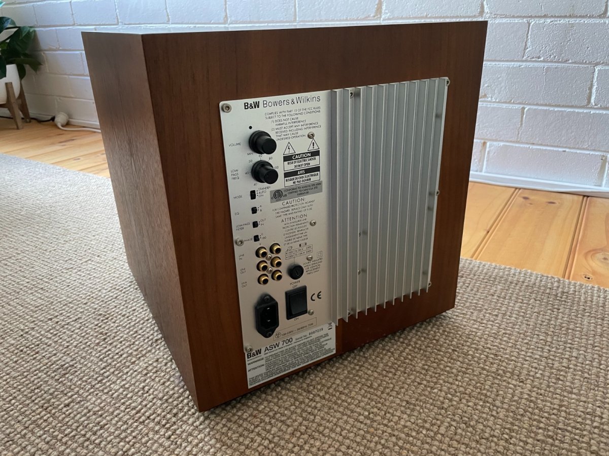 SOLD FS B&W ASW 700 Subwoofer amp not working Stereo, Home Cinema
