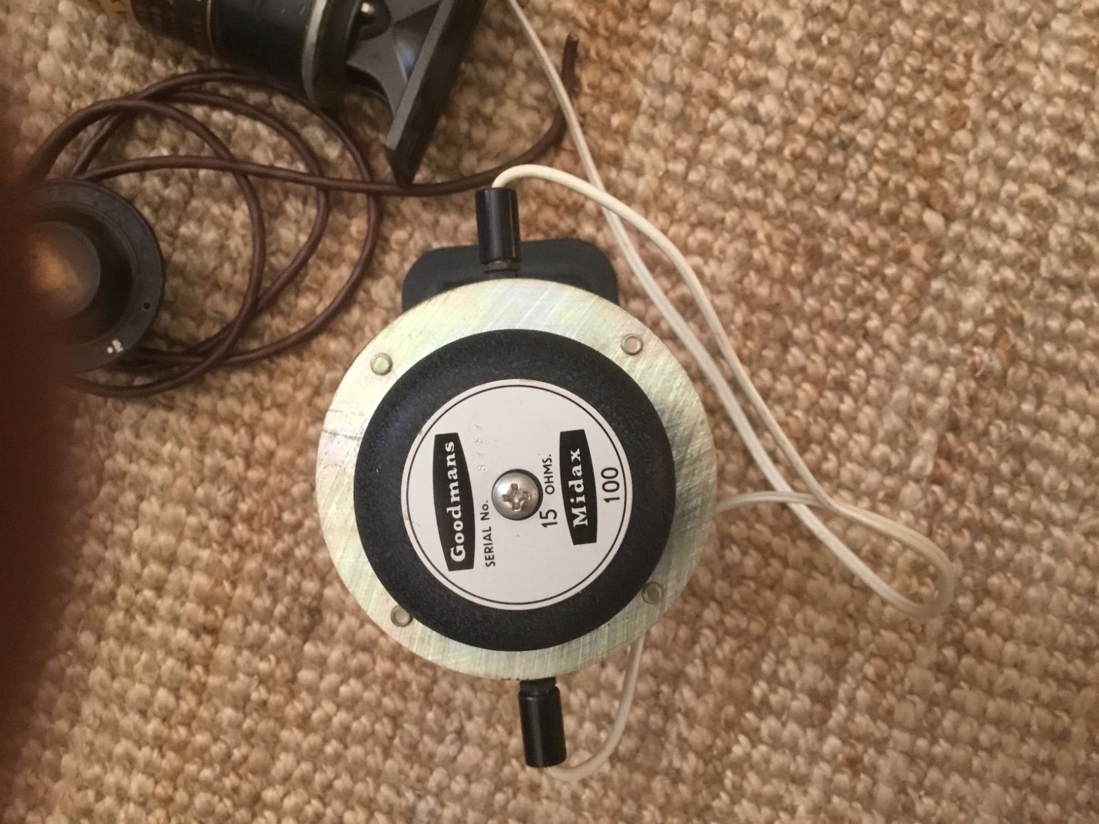 Goodman's midax trebax and attenuator, rare tweeter - Hi-Fi and