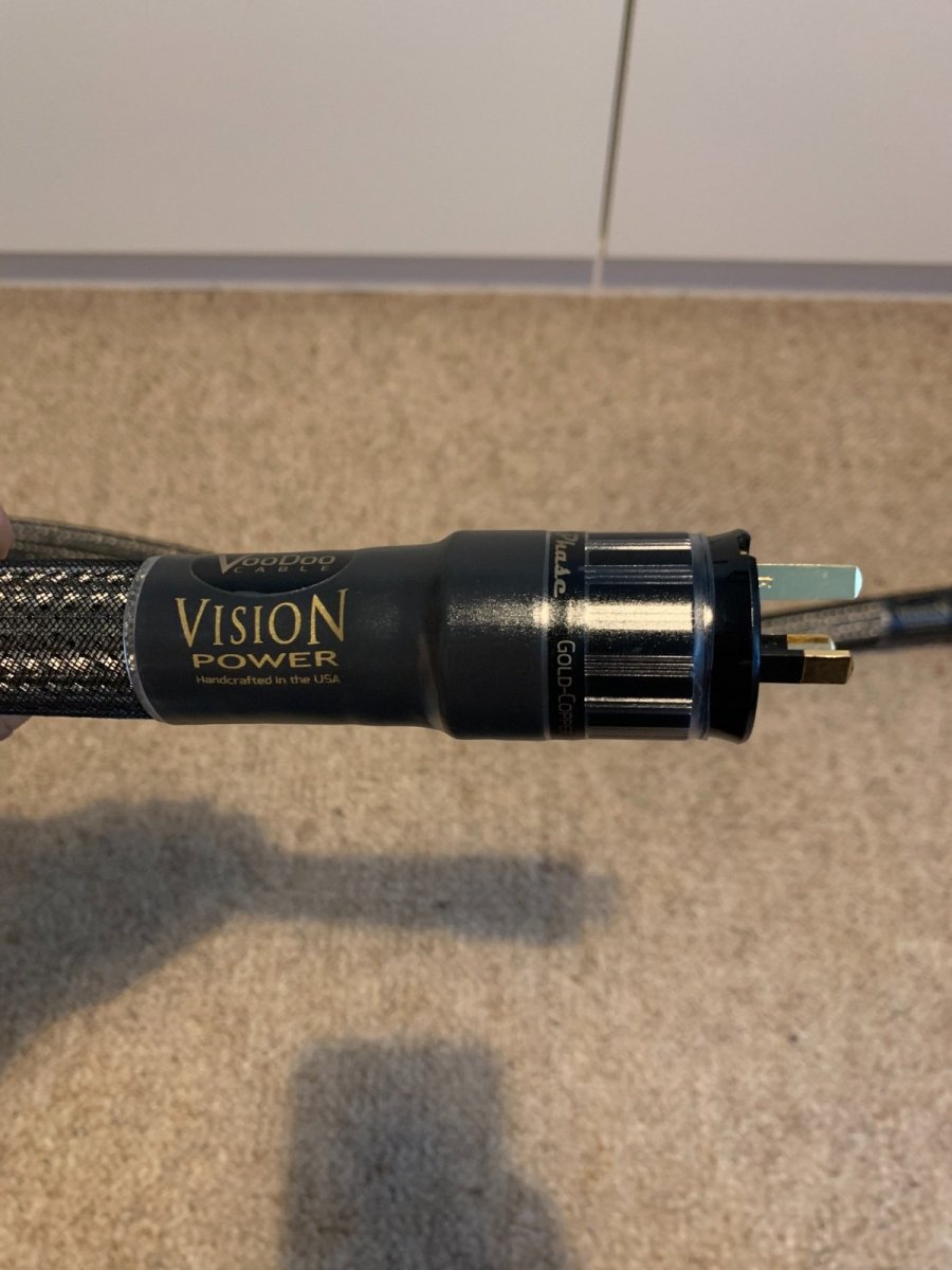 SOLD FS Voodoo Vision Power cord 5ft ﻿ HiFi and Cinema Cables