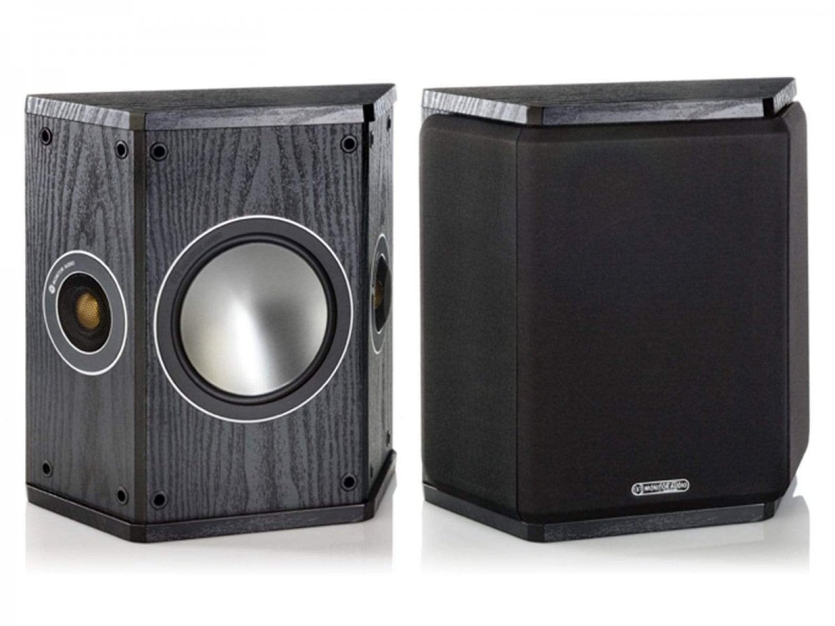 SOLD FS Monitor Audio Bronze FX Rear Surround Speakers Pair Black