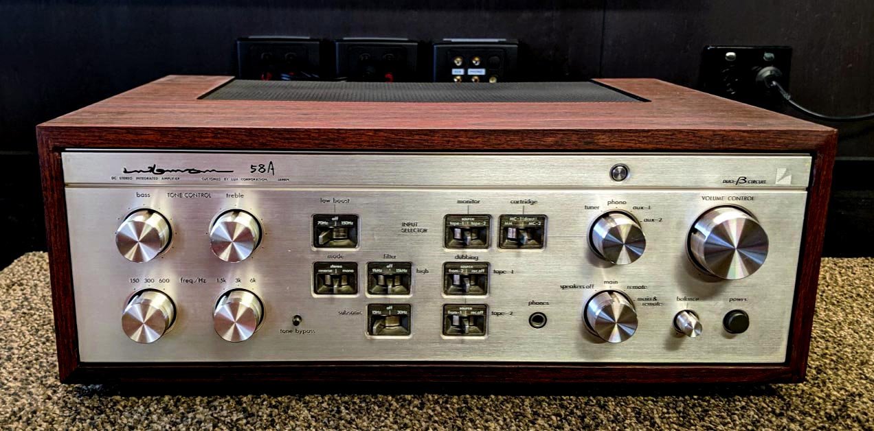 SOLD: Luxman L-58A Integrated Amplifier ('79 - '81) - Stereo, Home