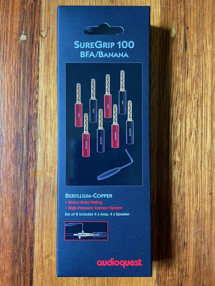 SOLD FS Van den Hul M.C. The Clearwater 3.5M Speaker Cable Pair with