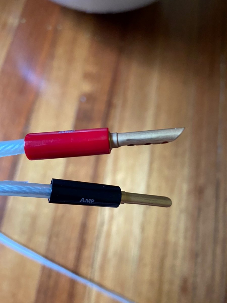 SOLD FS Van den Hul M.C. The Clearwater 3.5M Speaker Cable Pair with