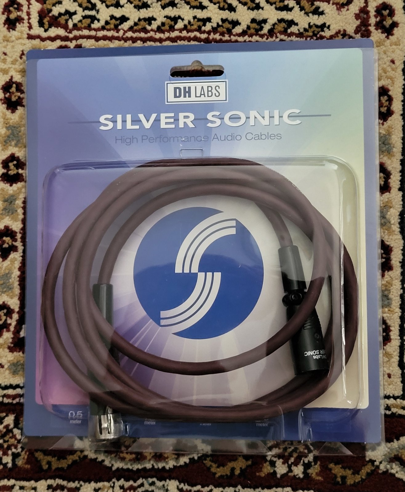 DH Labs Silver Sonic XLR D110 AES/EBU Digital Cable 2m - Hi-Fi and