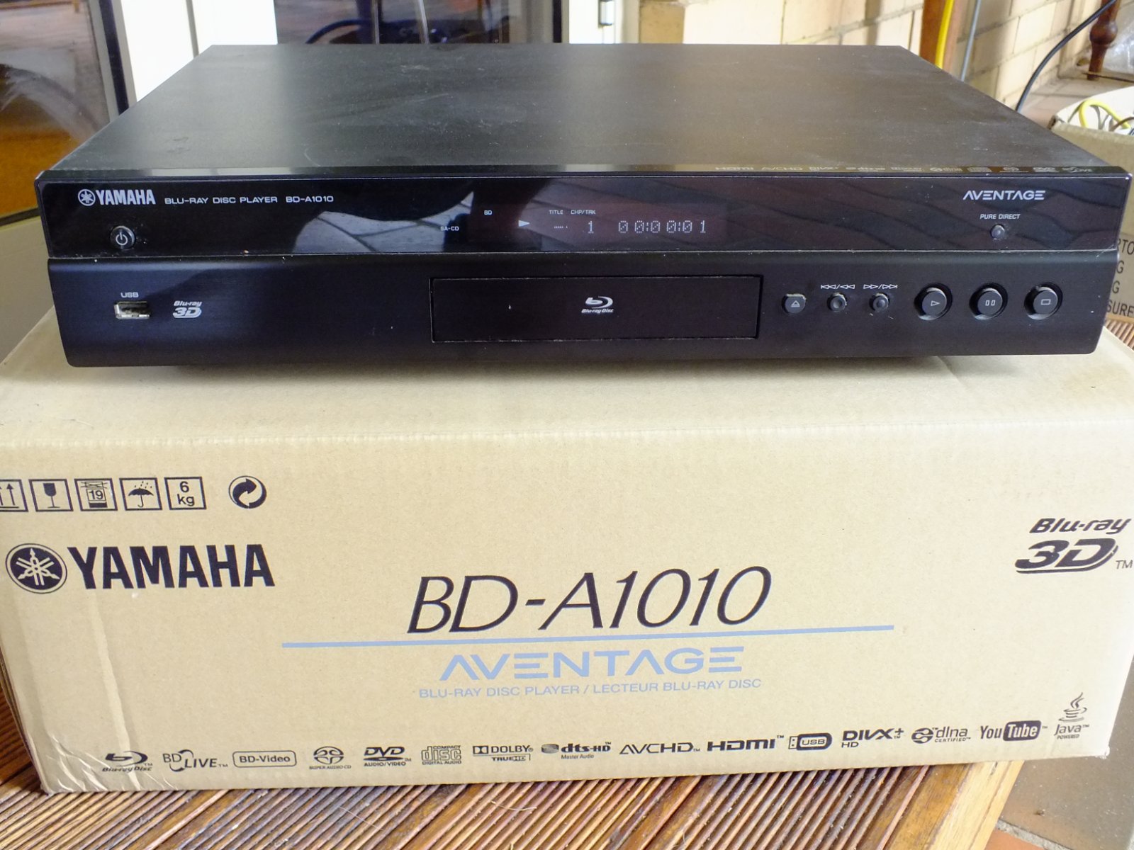 FS Yamaha Bluray Player ﻿ Stereo, Home Cinema, Headphones Components