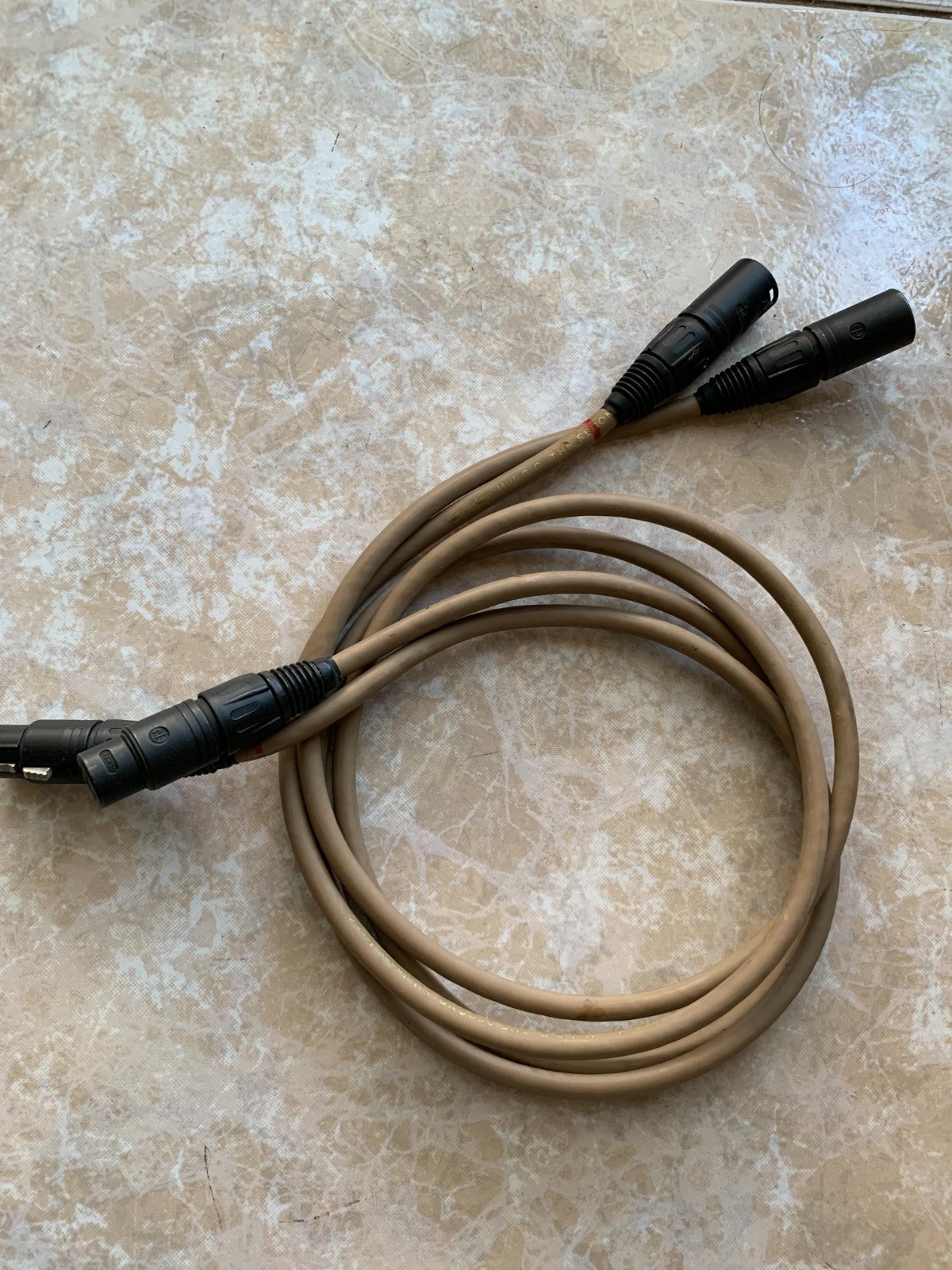 FS Van den Hul (VdH) "The Second" XLR Audio Interconnect 1m ﻿ HiFi