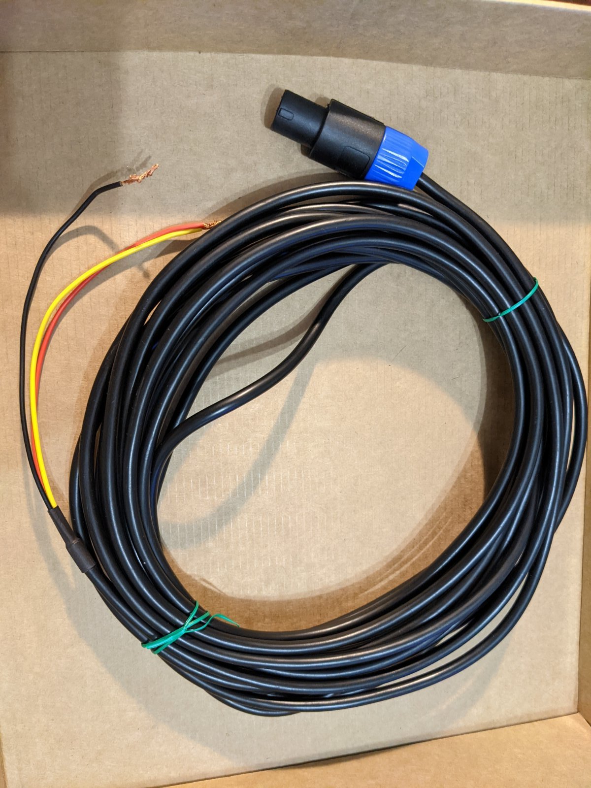 FS REL subwoofer Neutrik speakon cable 10m ﻿ HiFi and Cinema Cables