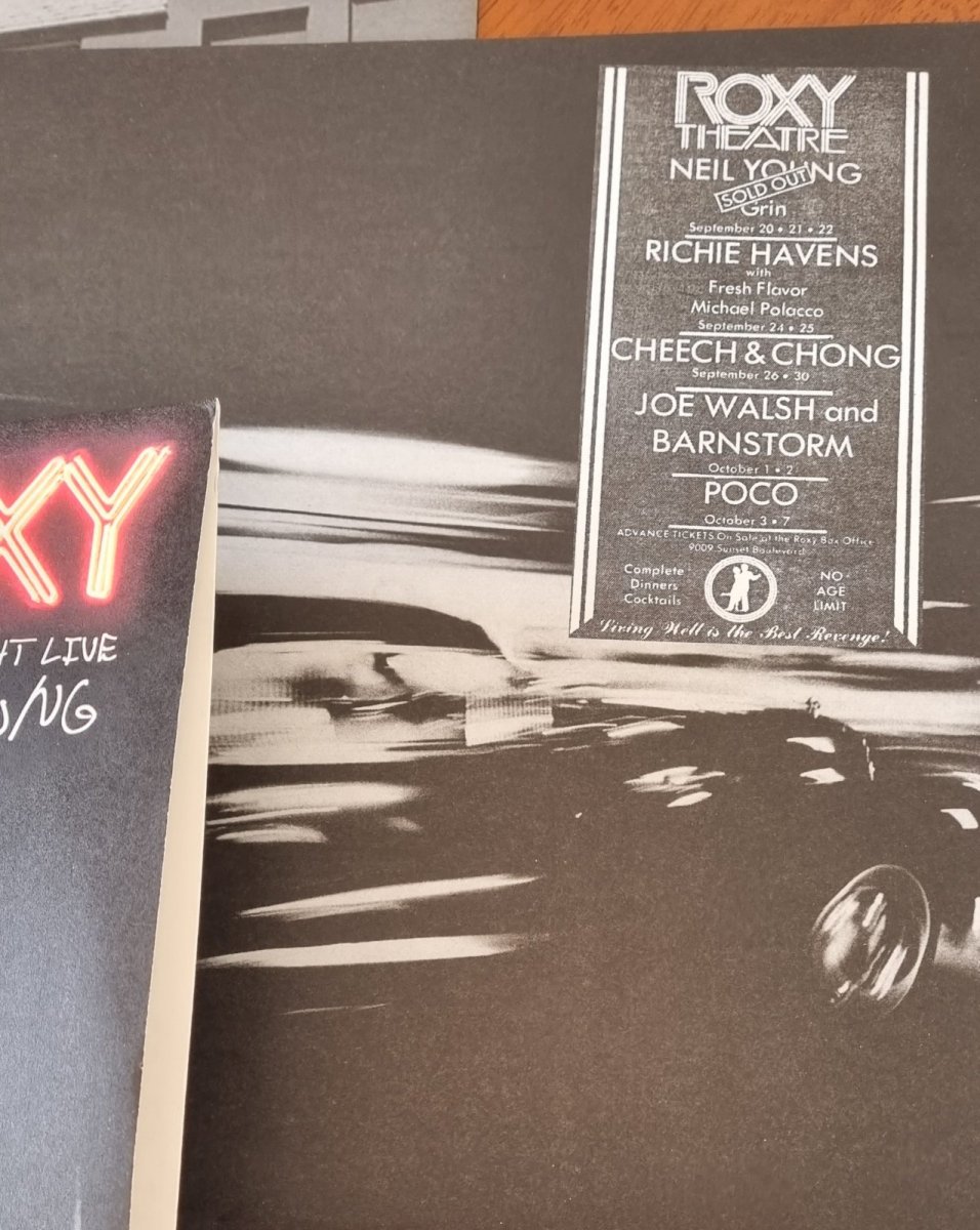 SOLD: FS: Neil Young - ROXY : Tonight's the Night, Live ( 2xLP) - Vinyl ...