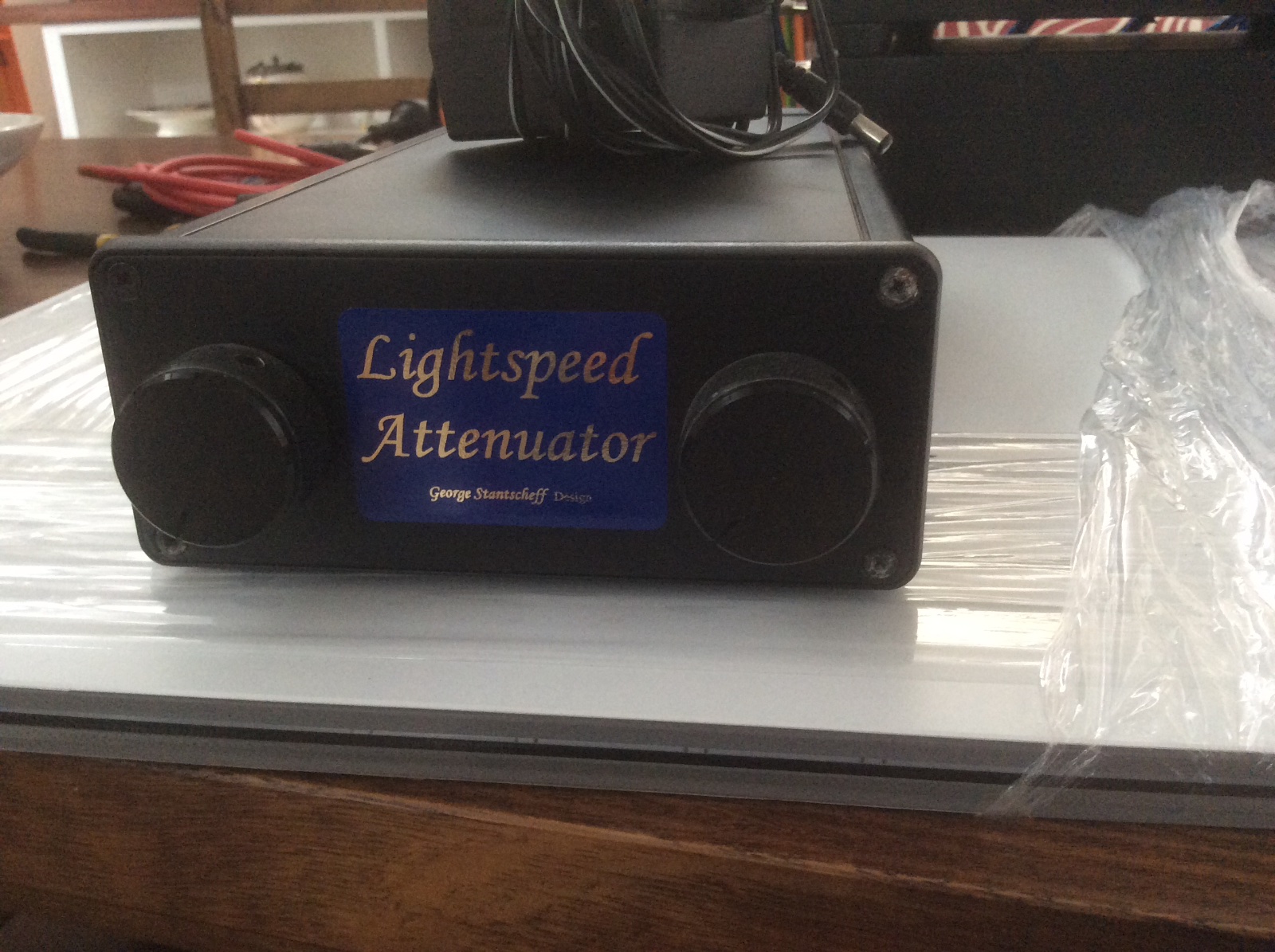 SOLD FS Lightspeed Attenuator, dual control ﻿ Stereo, Home Cinema