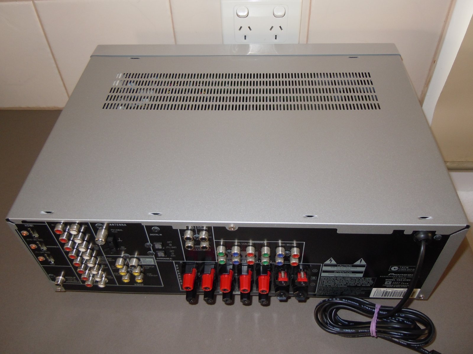 FS: Pioneer VSX-818V home theatre receiver |﻿ Stereo, Home Cinema ...