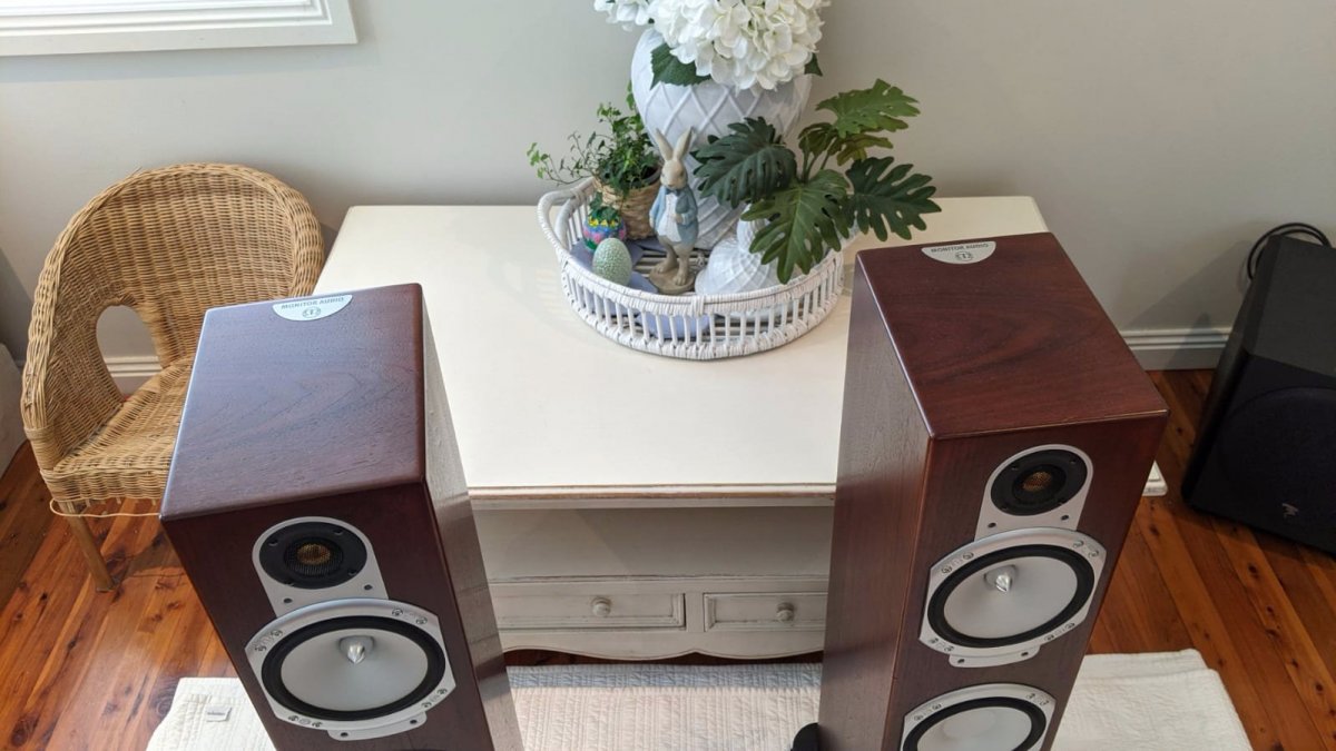 SOLD: Monitor Audio Silver RS6 Floorstanding speakers - Stereo, Home ...