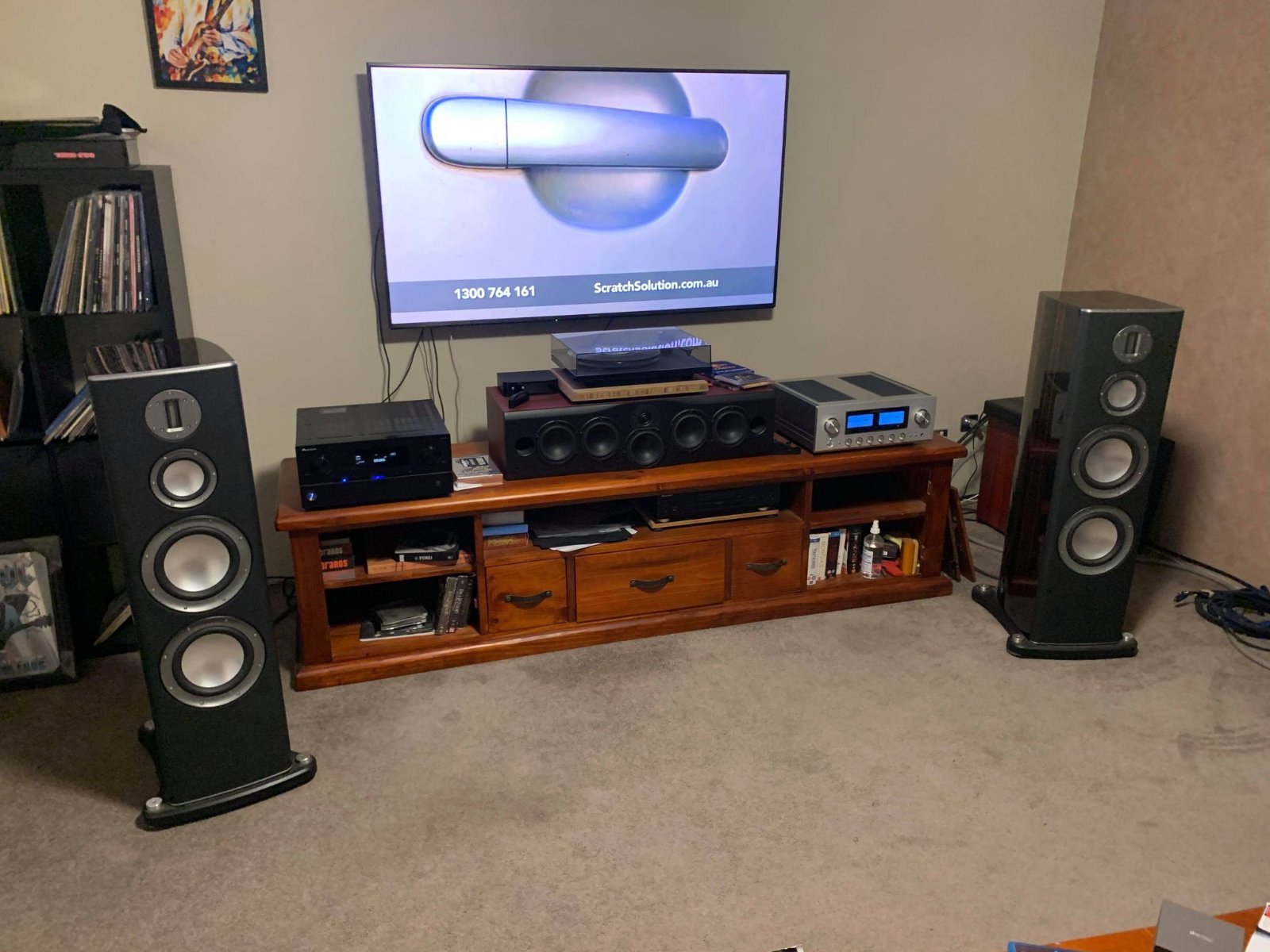 rear speaker hissing ﻿ Home Cinema General Discussion