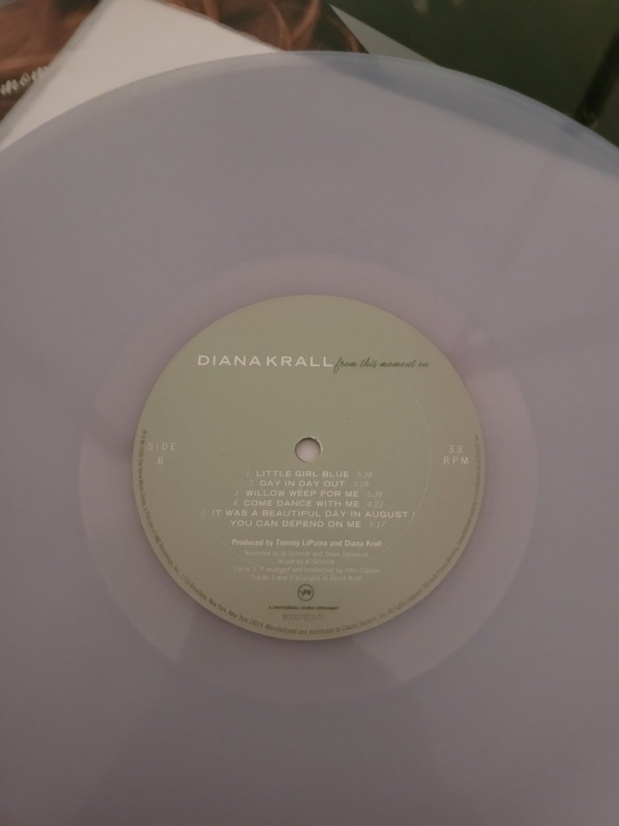 SOLD Diana Krall From this moment on Classic records Quiex SVP