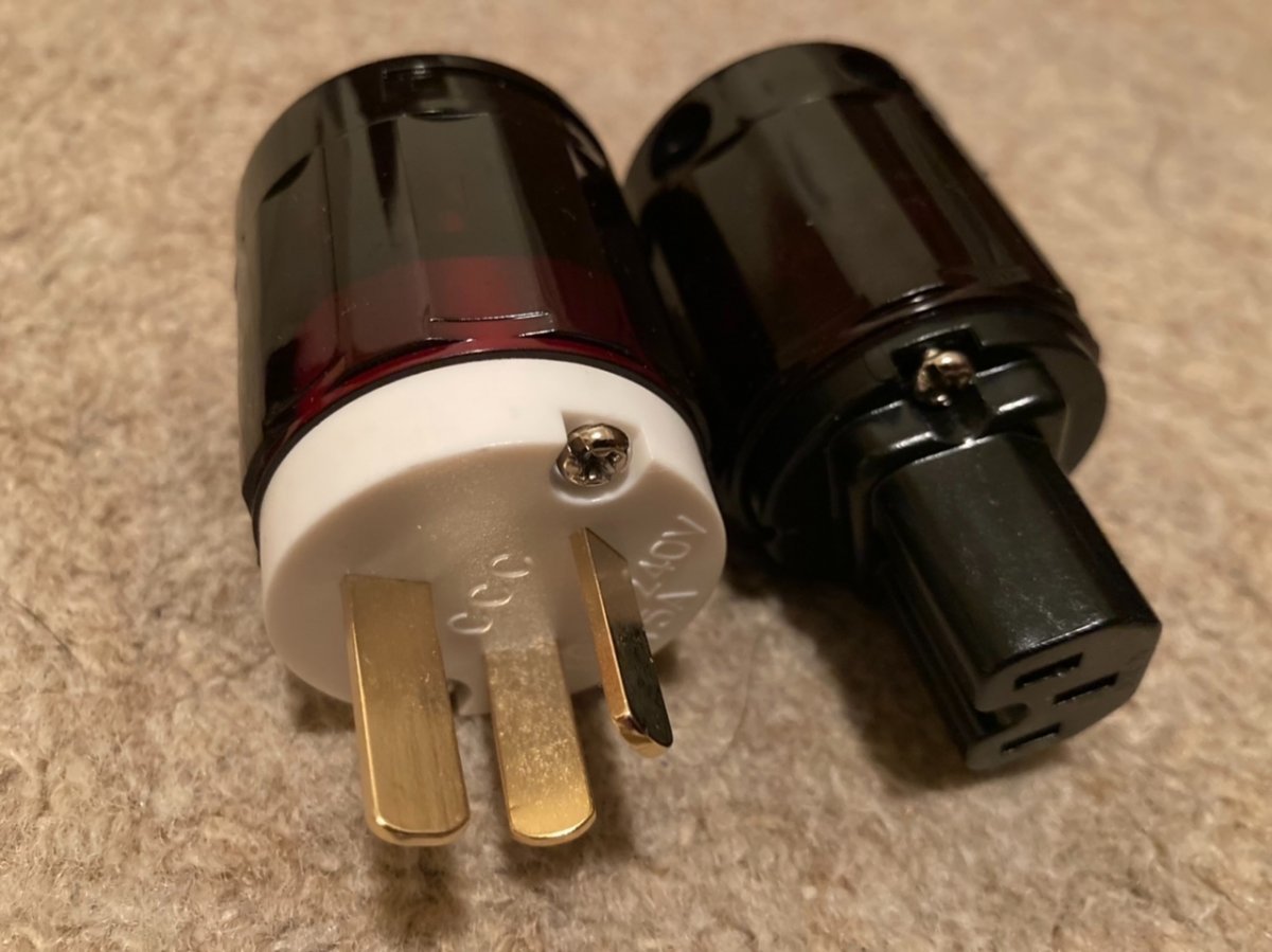 FS: JAPAN MADE AU + IEC 15 AMP mains plug - Hi-Fi and Cinema Cables ...