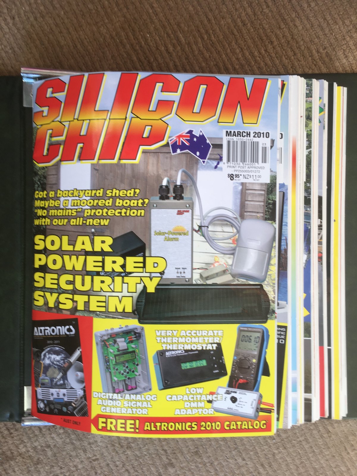 FS: Silicon Chip Magazines in Binders 2002 -2010 |﻿ Classifieds - All Other