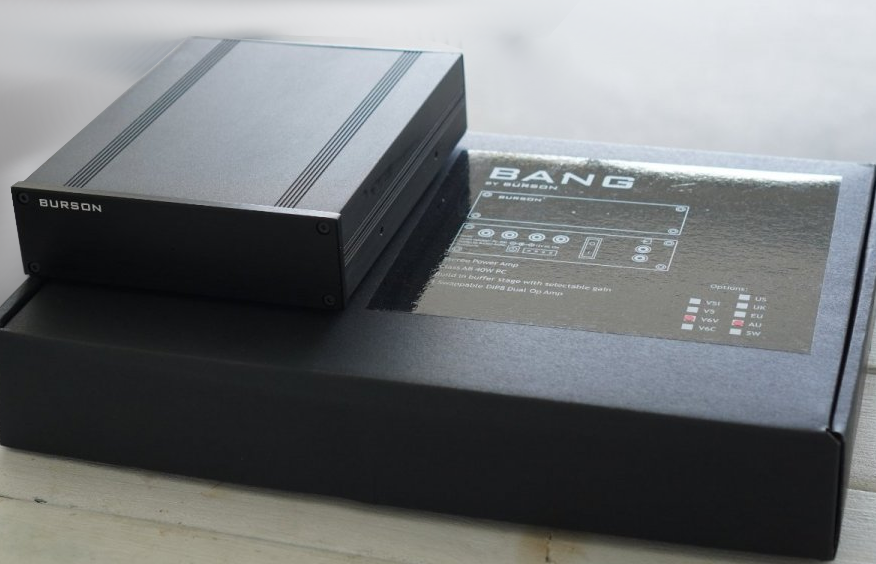 FS: Burson Bang Class A/B power amplifier with V6 Vivid opamp upgrade
